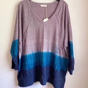 🛑SOLD🛑NWOT Tie died top